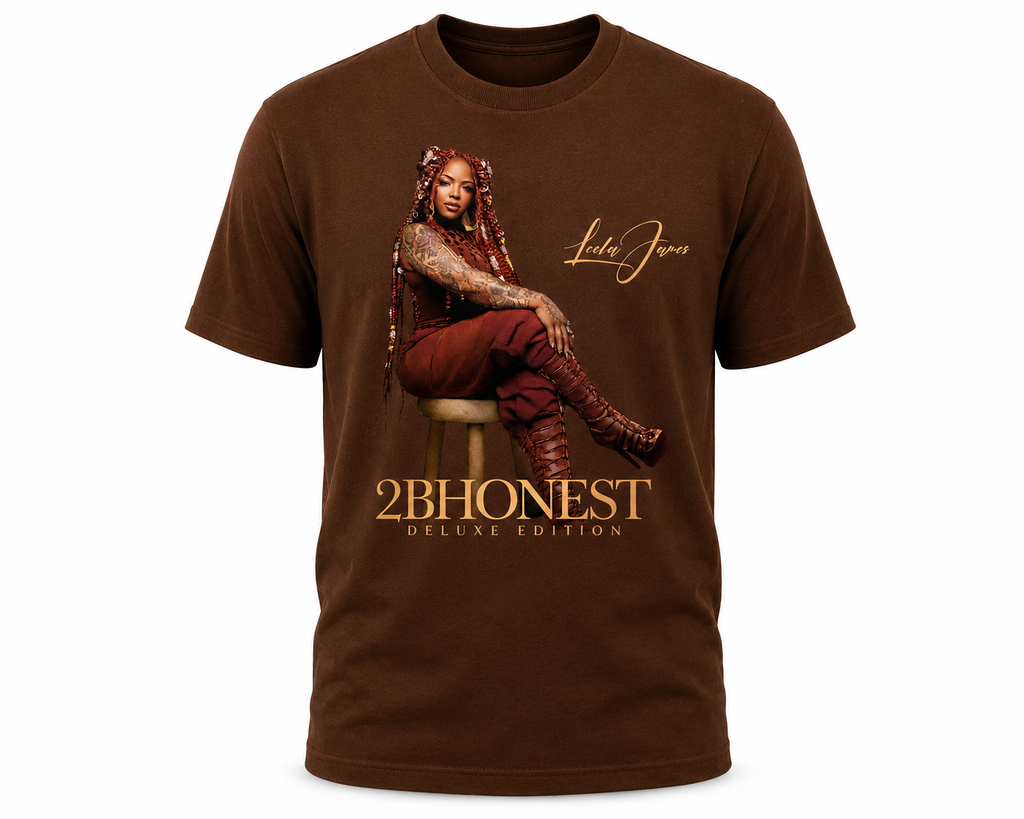 Leela James Official '2BHonsest Deluxe Edition' T-Shirt