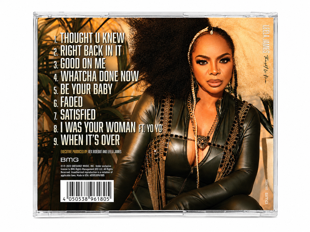 Leela James – Thought U Knew Official CD (Physical Edition)