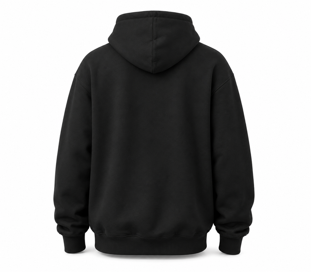 Leela James Official Signature Portrait Hoodie – Premium Black Pullover